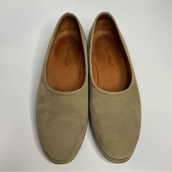 Eddie Bauer tan suede flats size 8 - Picture 2 of 8